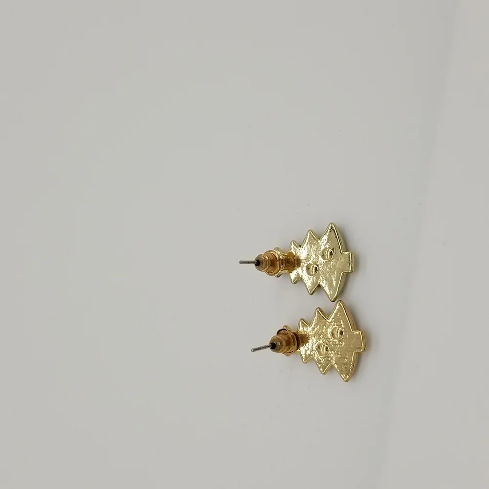 Mini Christmas Tree stud earrings - Picture 6 of 6